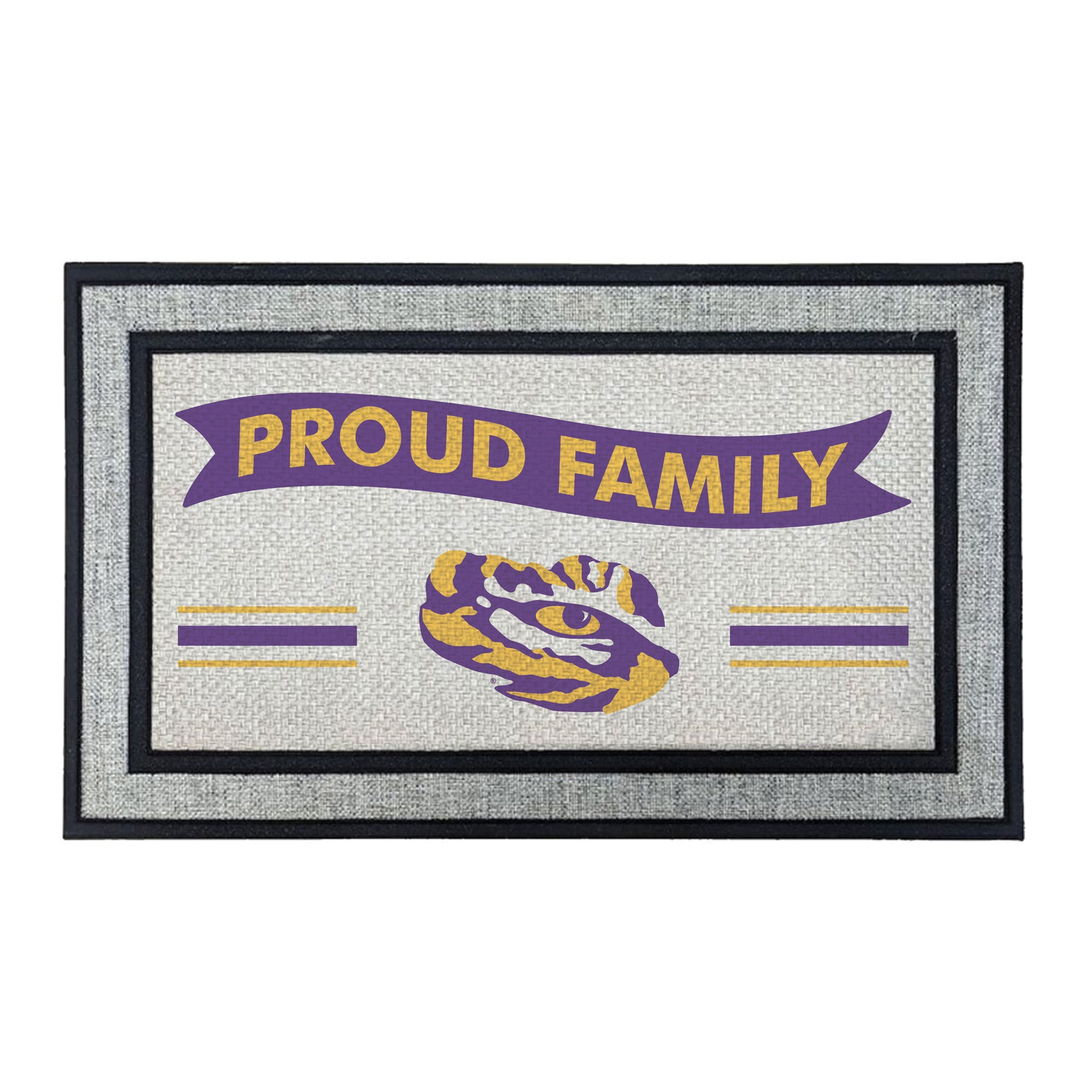Jardine LSU Tigers 18" x 30" Proud Family Doormat