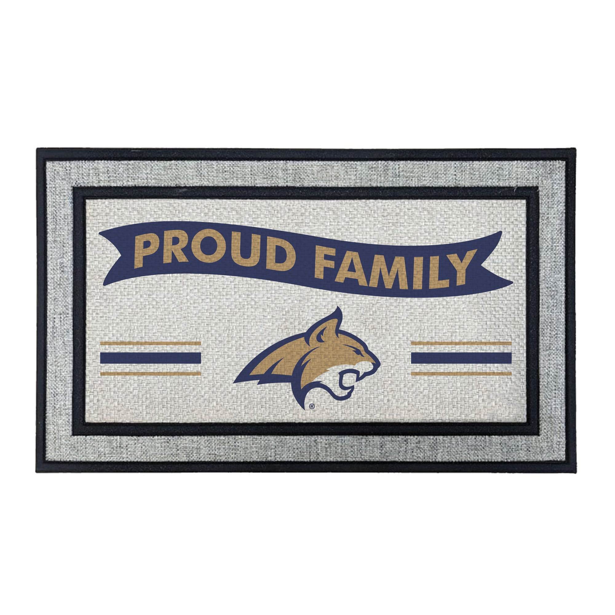 Jardine Montana State Bobcats 18" x 30" Proud Family Doormat