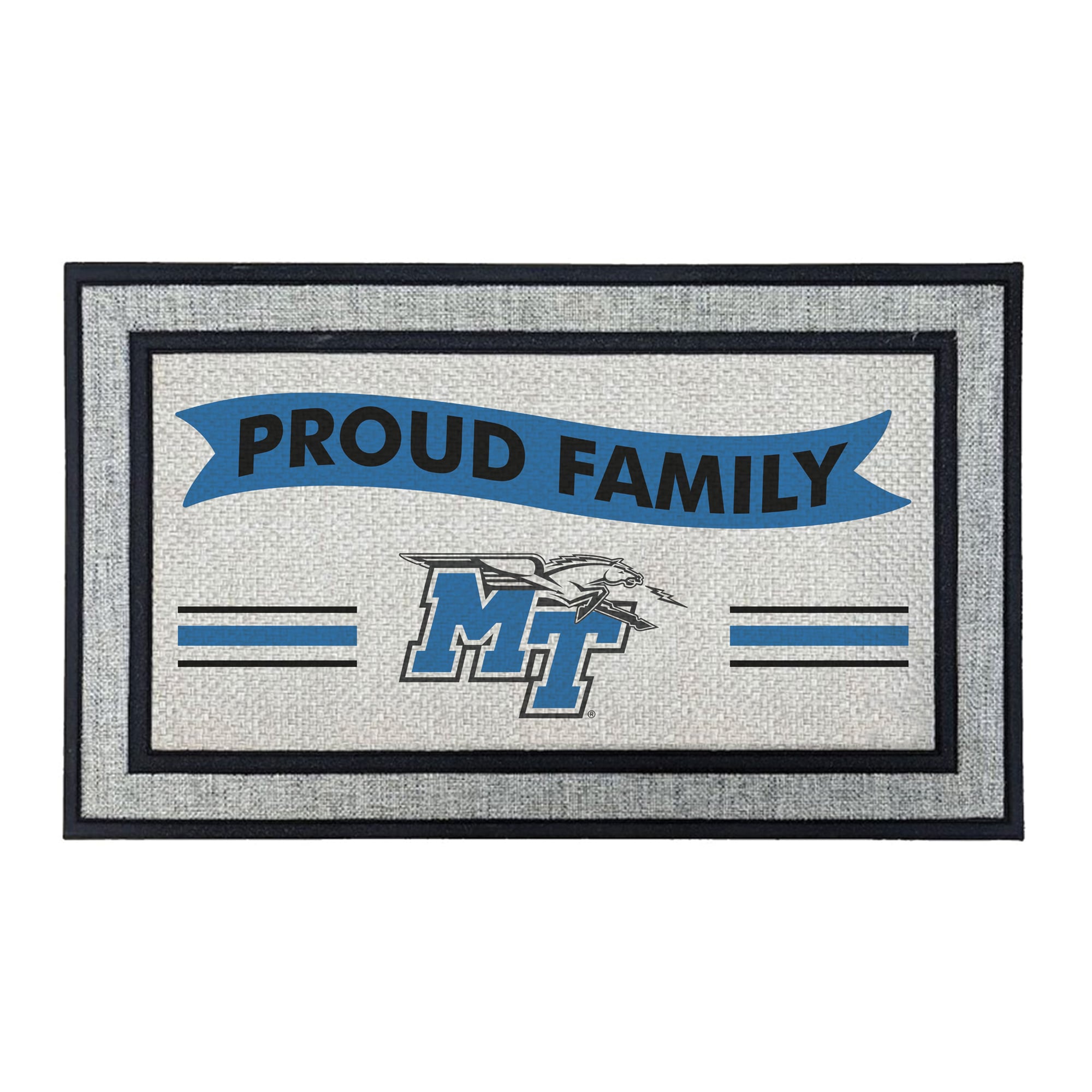 Jardine MTSU Blue Raiders 18" x 30" Proud Family Doormat