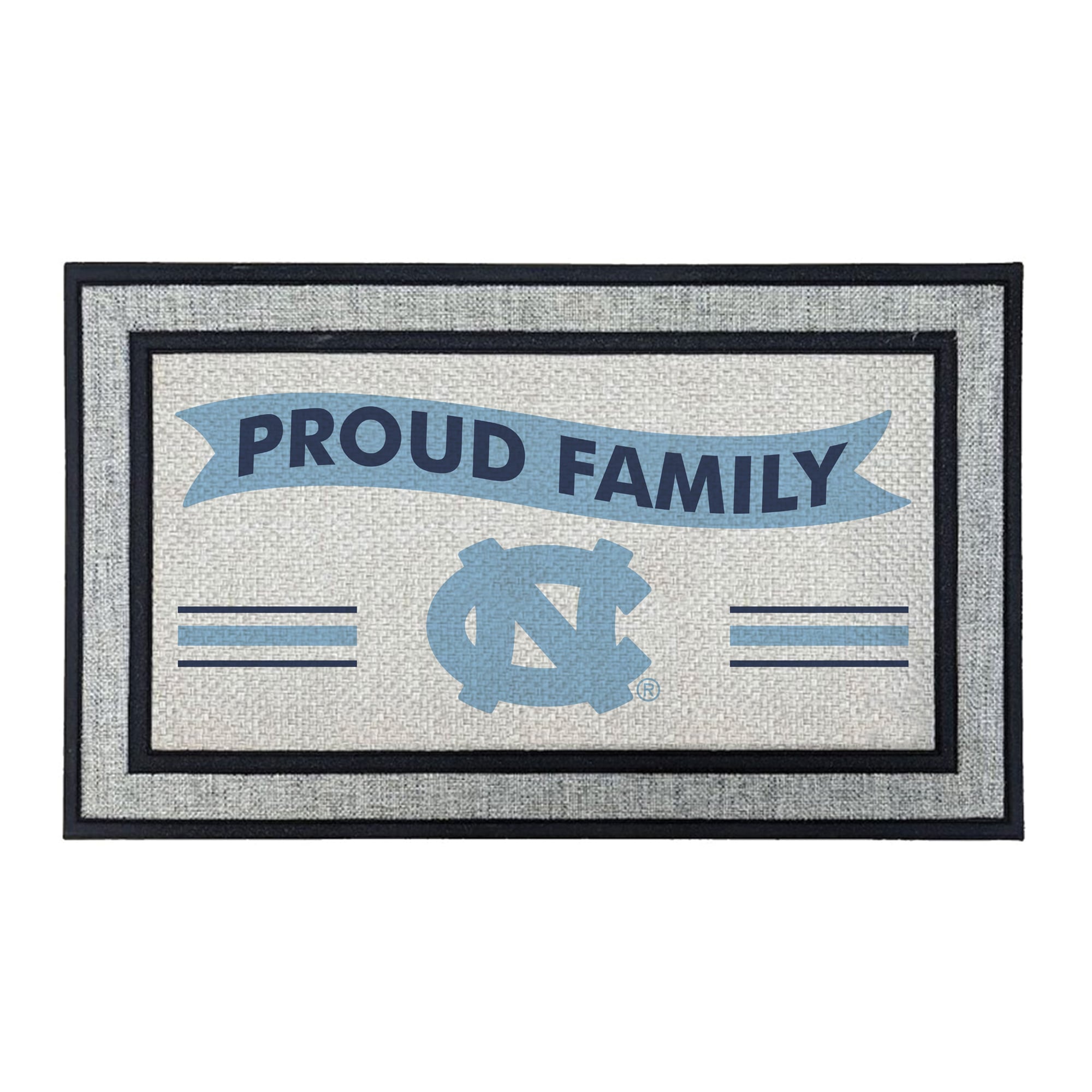 Jardine North Carolina Tar Heels 18" x 30" Proud Family Doormat