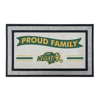 Jardine NDSU Bison 18" x 30" Proud Family Doormat