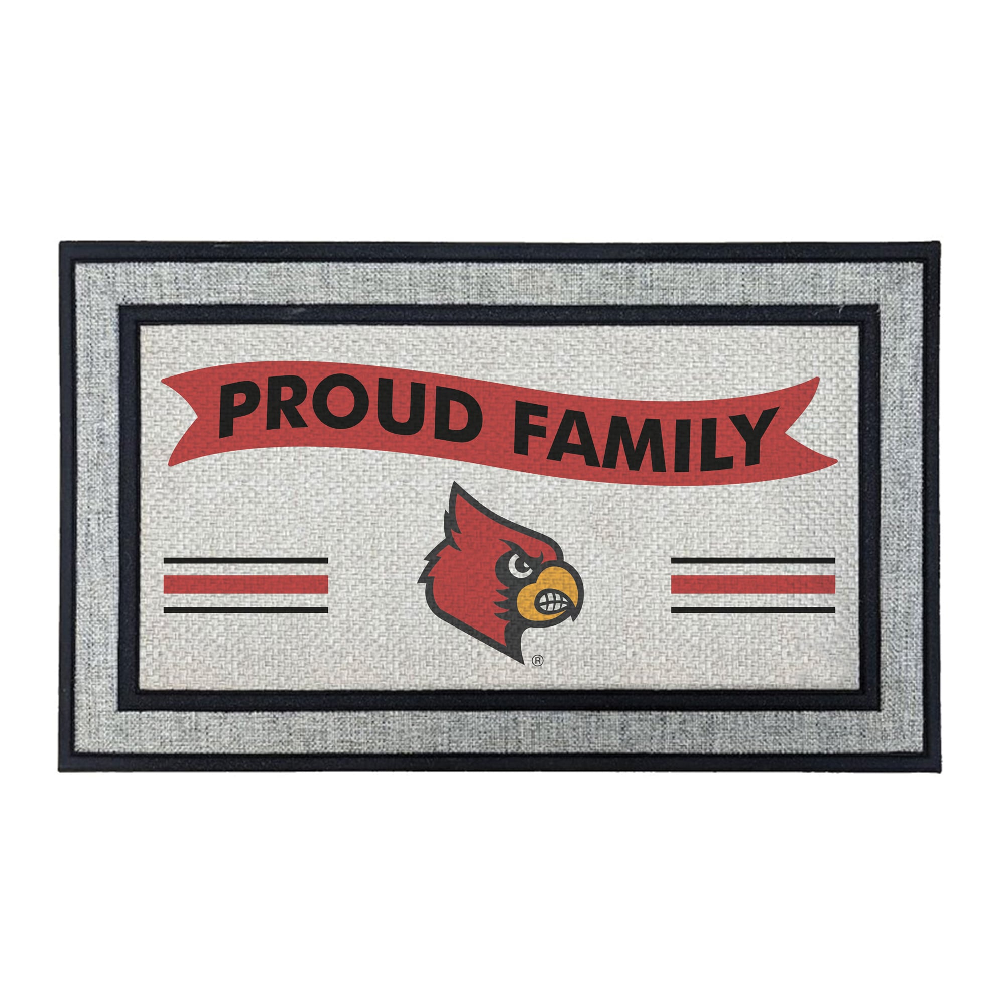 Jardine Louisville Cardinals 18" x 30" Proud Family Doormat