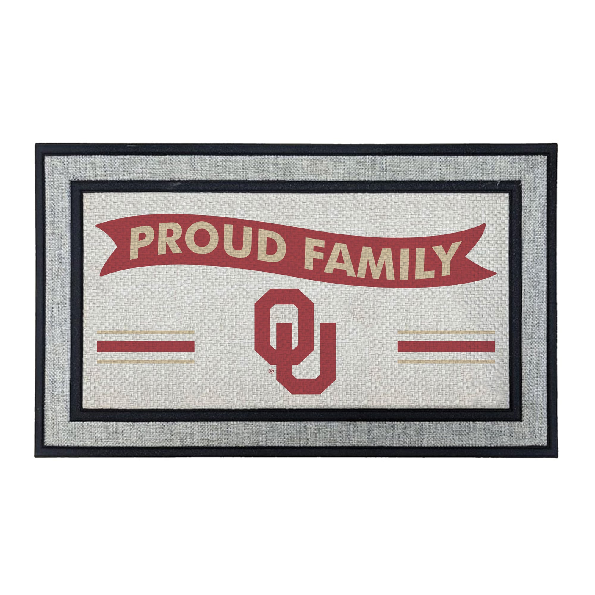 Jardine Oklahoma Sooners 18" x 30" Proud Family Doormat
