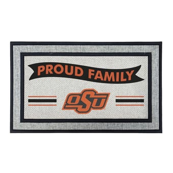 Jardine Oklahoma State Cowboys 18" x 30" Proud Family Doormat