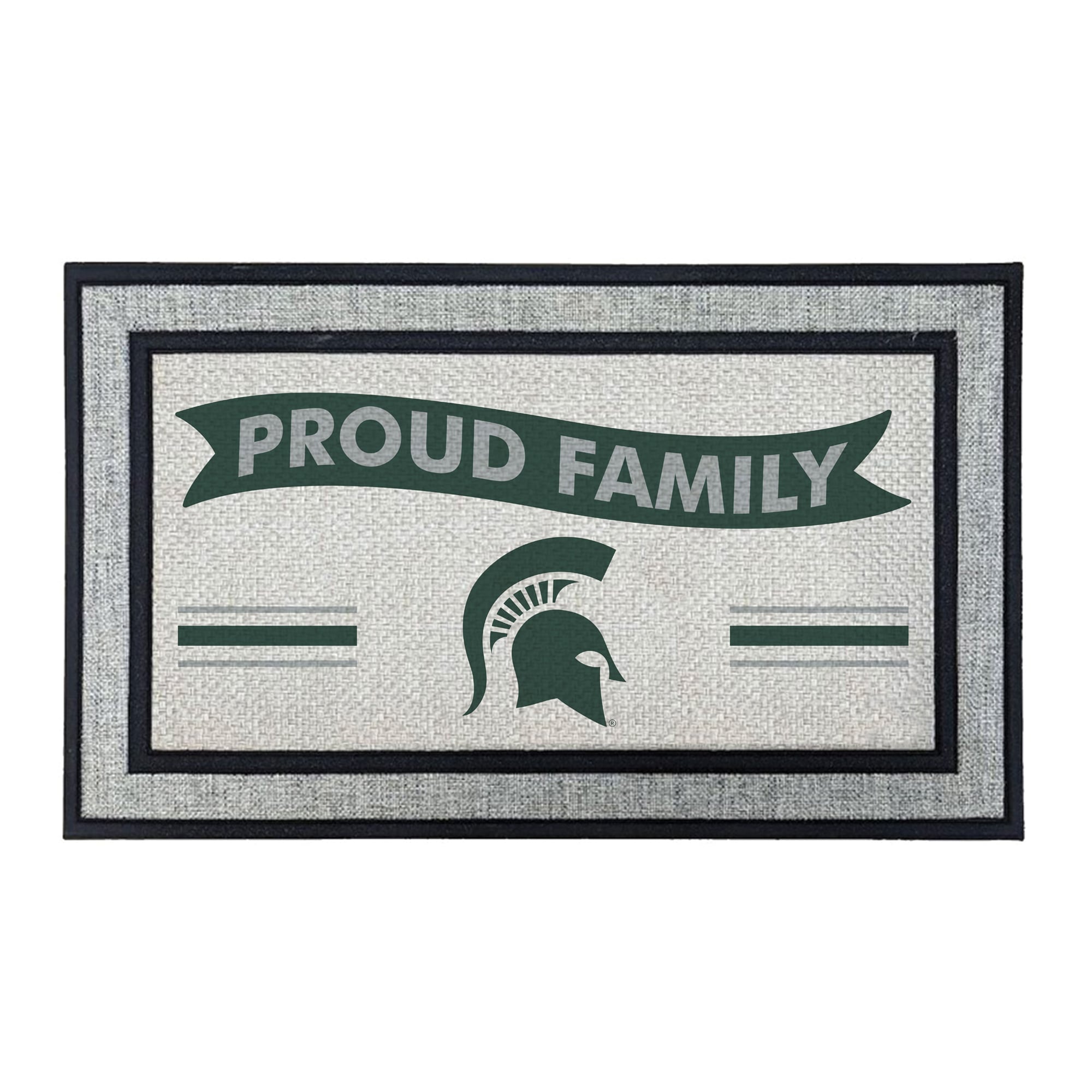 Jardine Michigan State Spartans 18" x 30" Proud Family Doormat