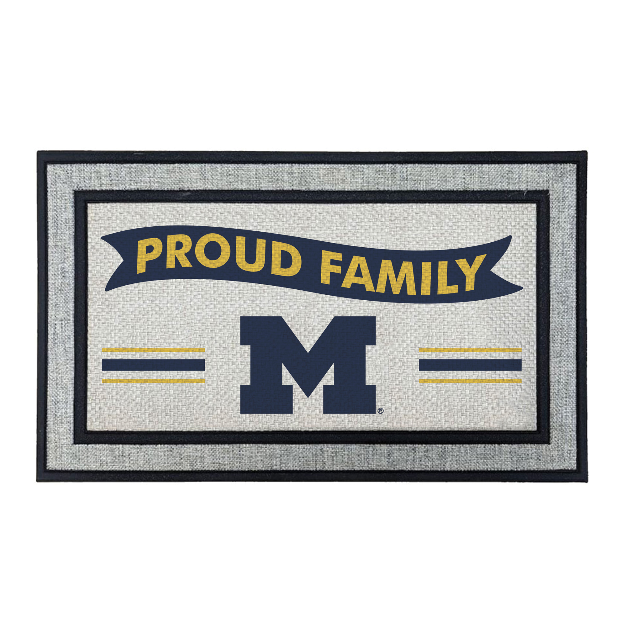Jardine Michigan Wolverines 18" x 30" Proud Family Doormat
