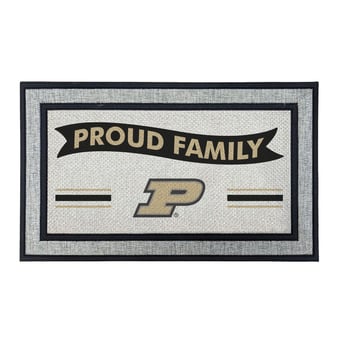 Jardine Purdue Boilermakers 18" x 30" Proud Family Doormat