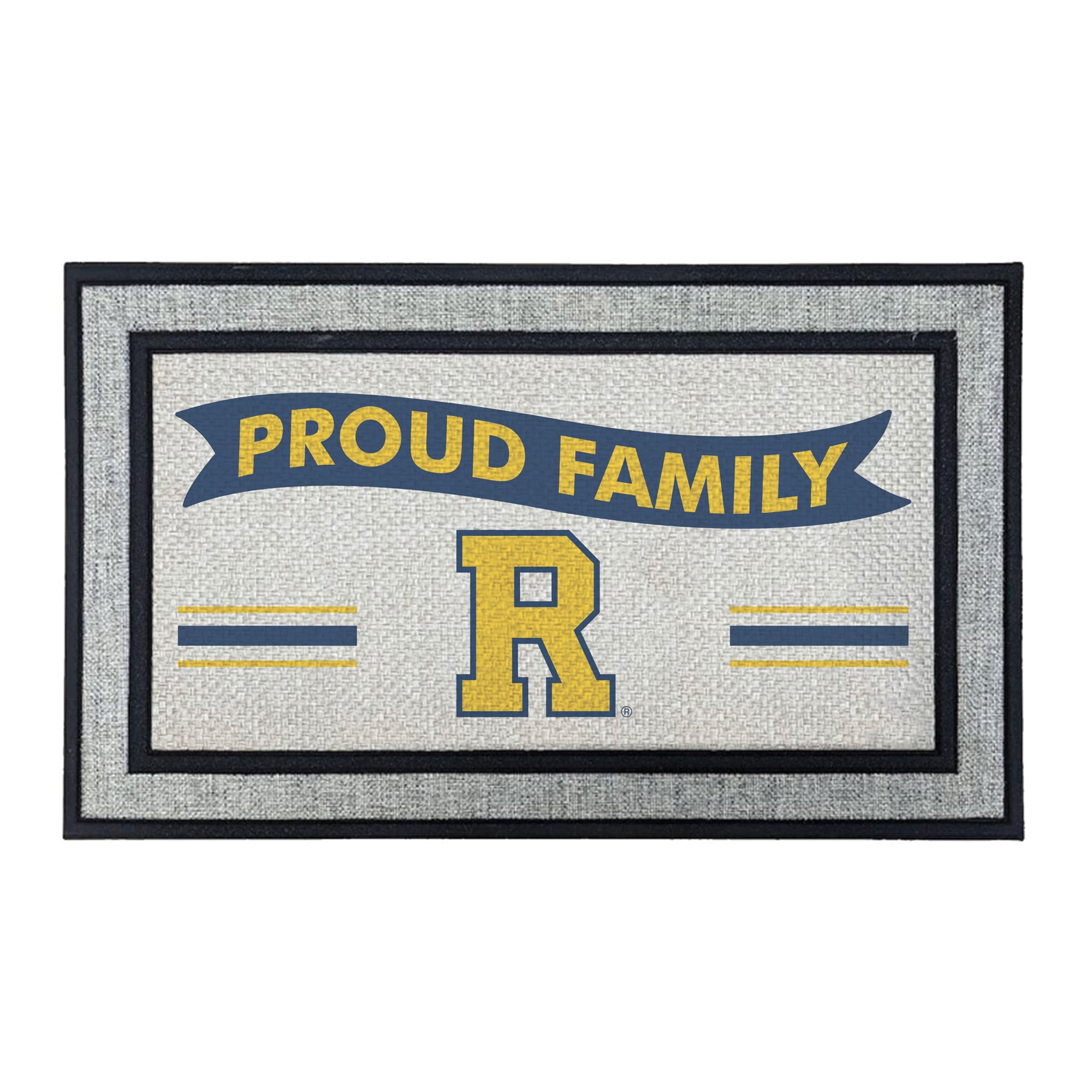 Jardine Rochester Yellow Jackets 18" x 30" Proud Family Doormat