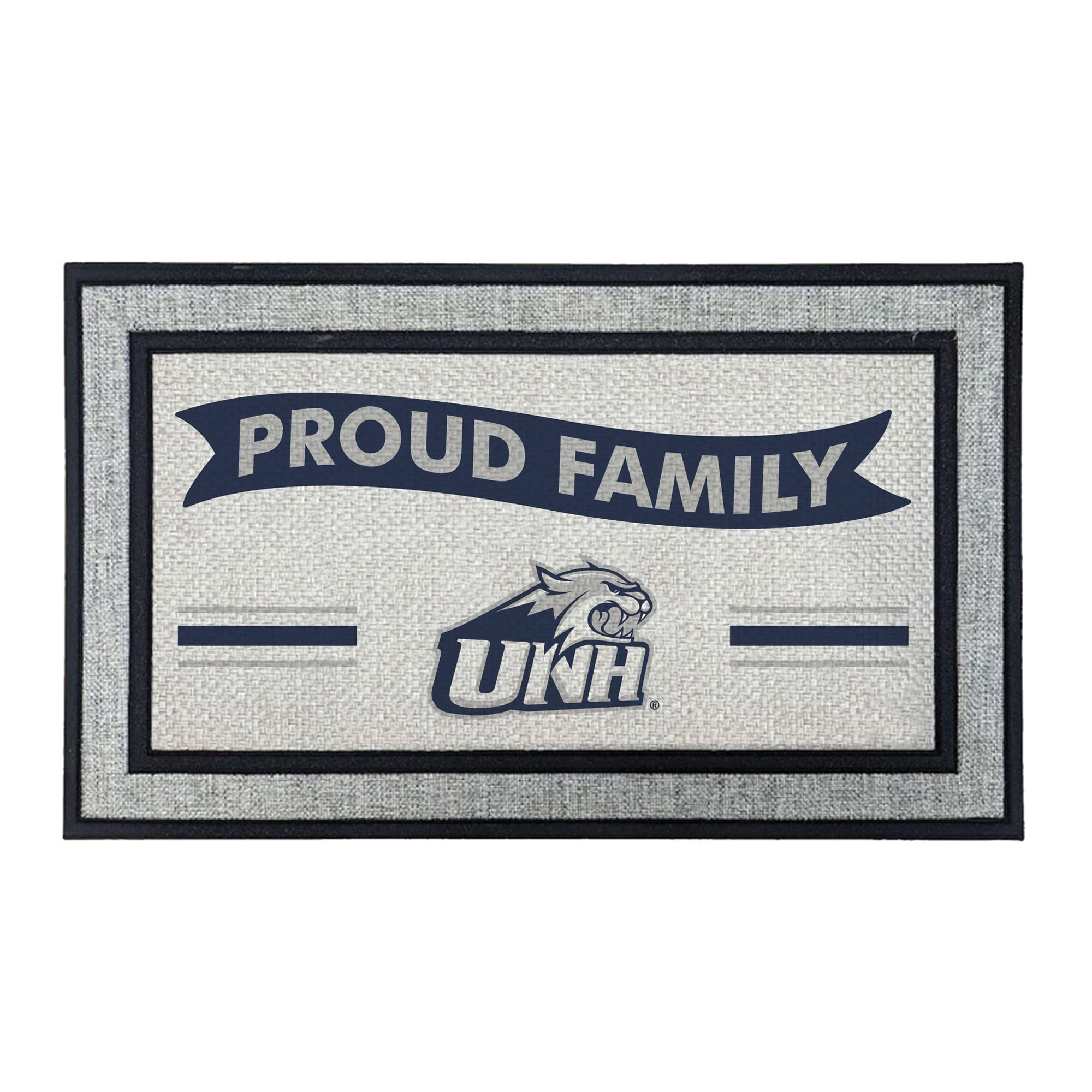 Jardine New Hampshire Wildcats 18" x 30" Proud Family Doormat