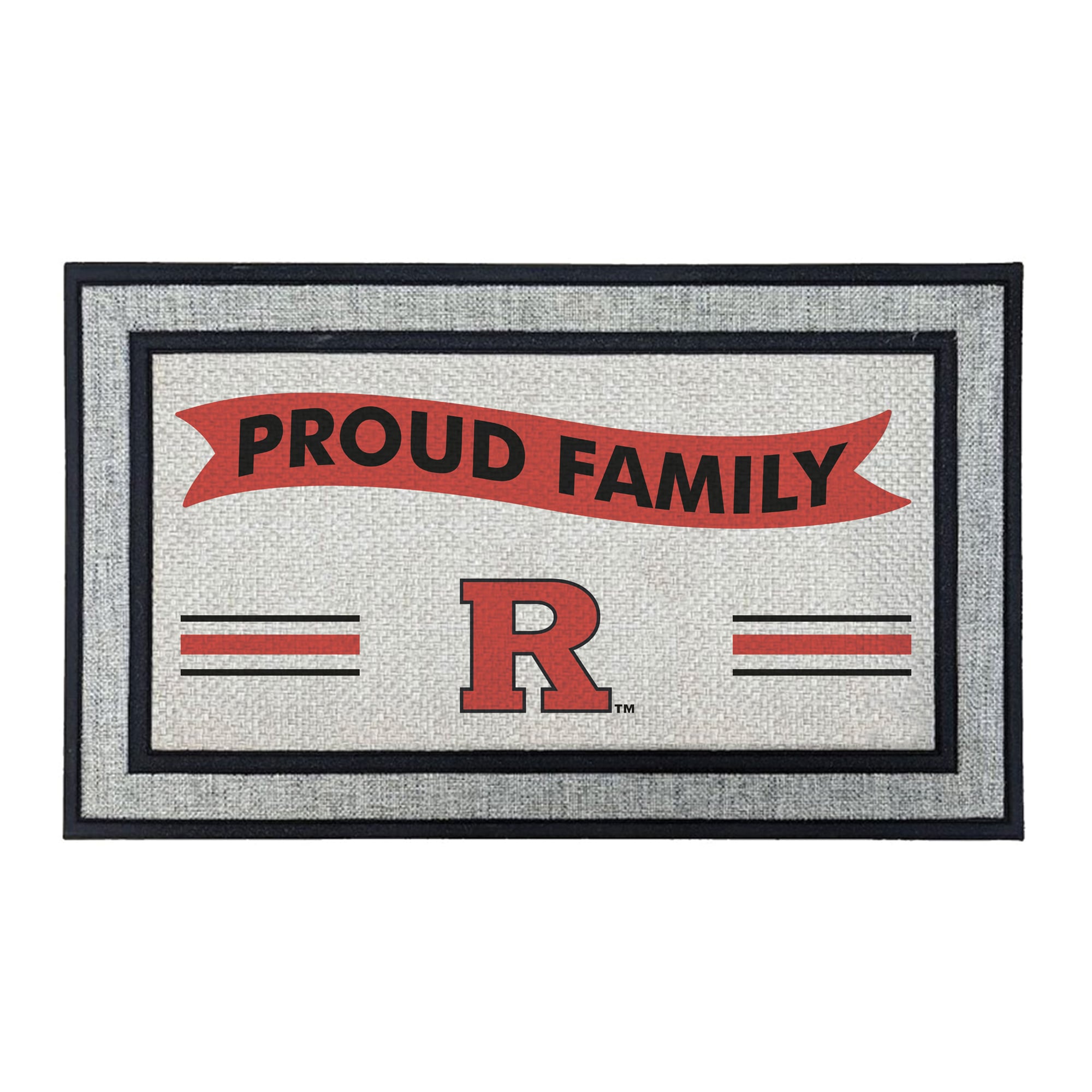 Jardine Rutgers Scarlet Knights 18" x 30" Proud Family Doormat