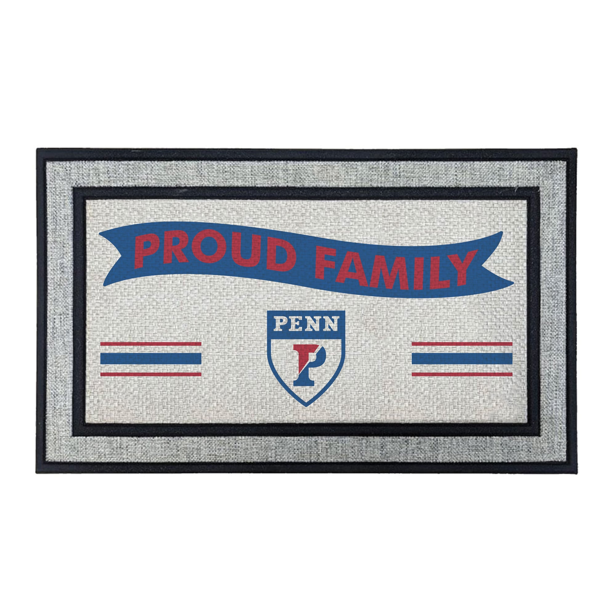 Jardine Pennsylvania Quakers 18" x 30" Proud Family Doormat