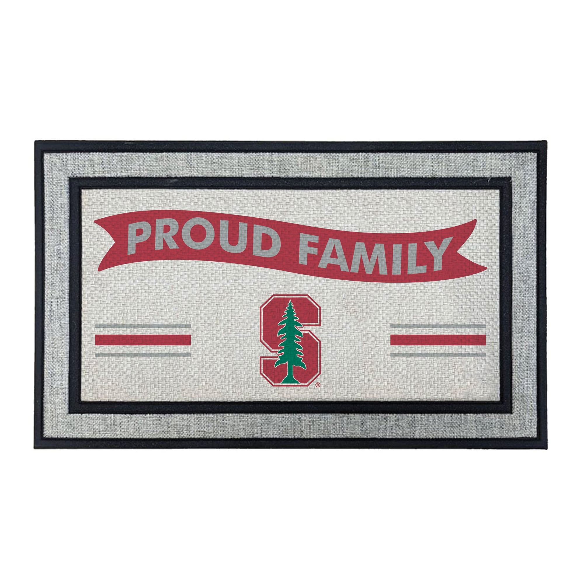 Jardine Stanford Cardinal 18" x 30" Proud Family Doormat