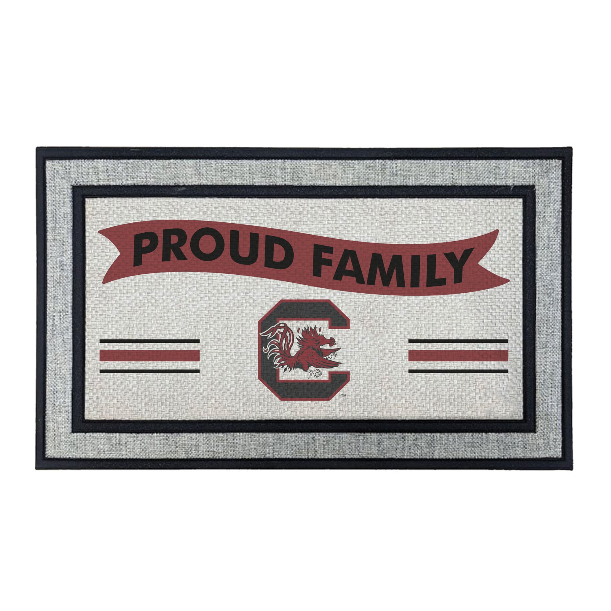 Jardine South Carolina Gamecocks 18" x 30" Proud Family Doormat