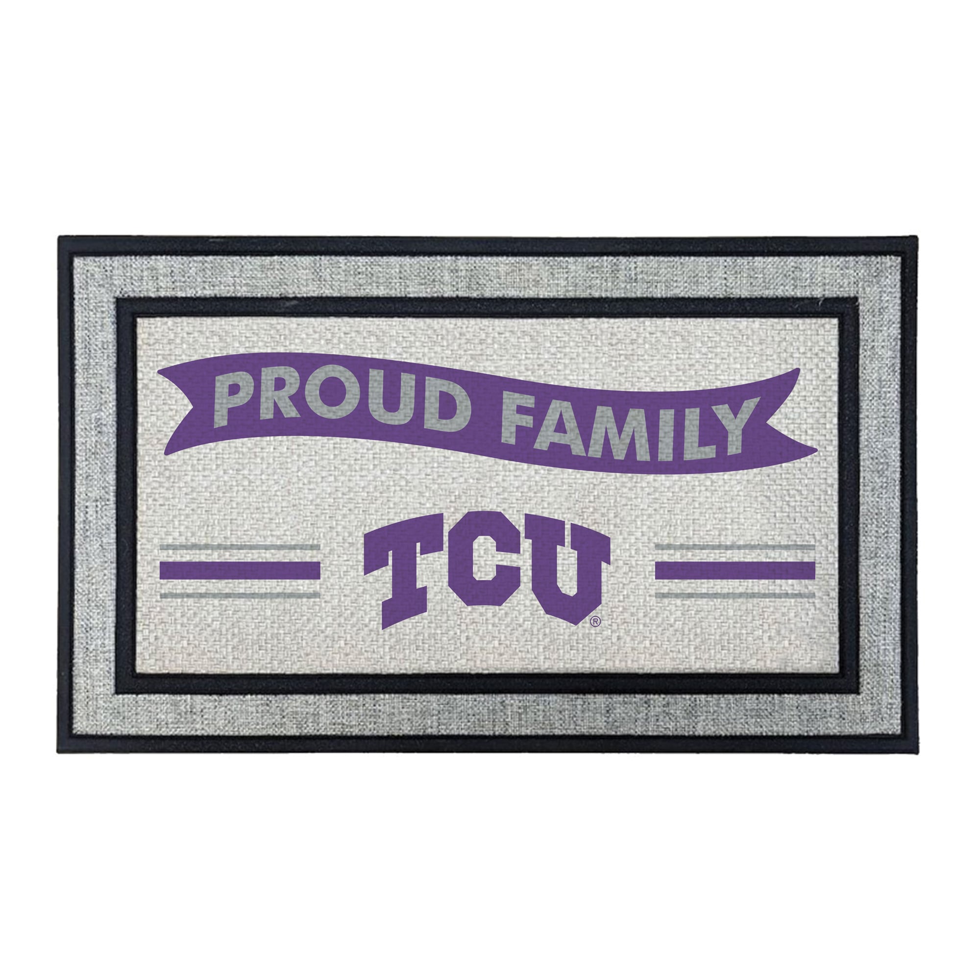Jardine TCU Horned Frogs 18" x 30" Proud Family Doormat