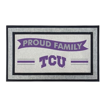 Jardine TCU Horned Frogs 18" x 30" Proud Family Doormat