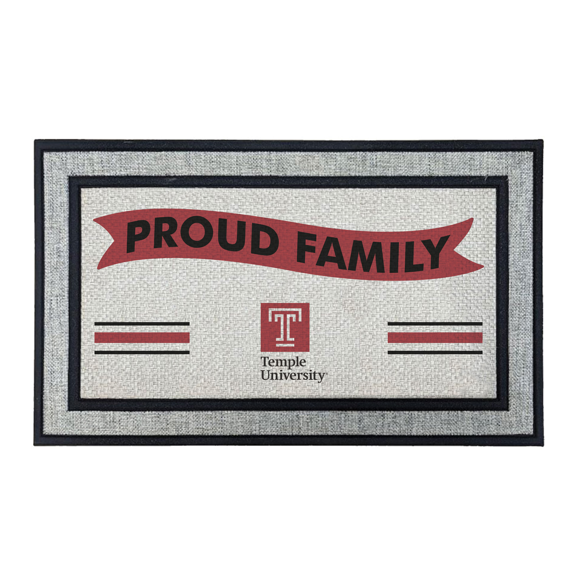 Jardine Temple Owls 18" x 30" Proud Family Doormat
