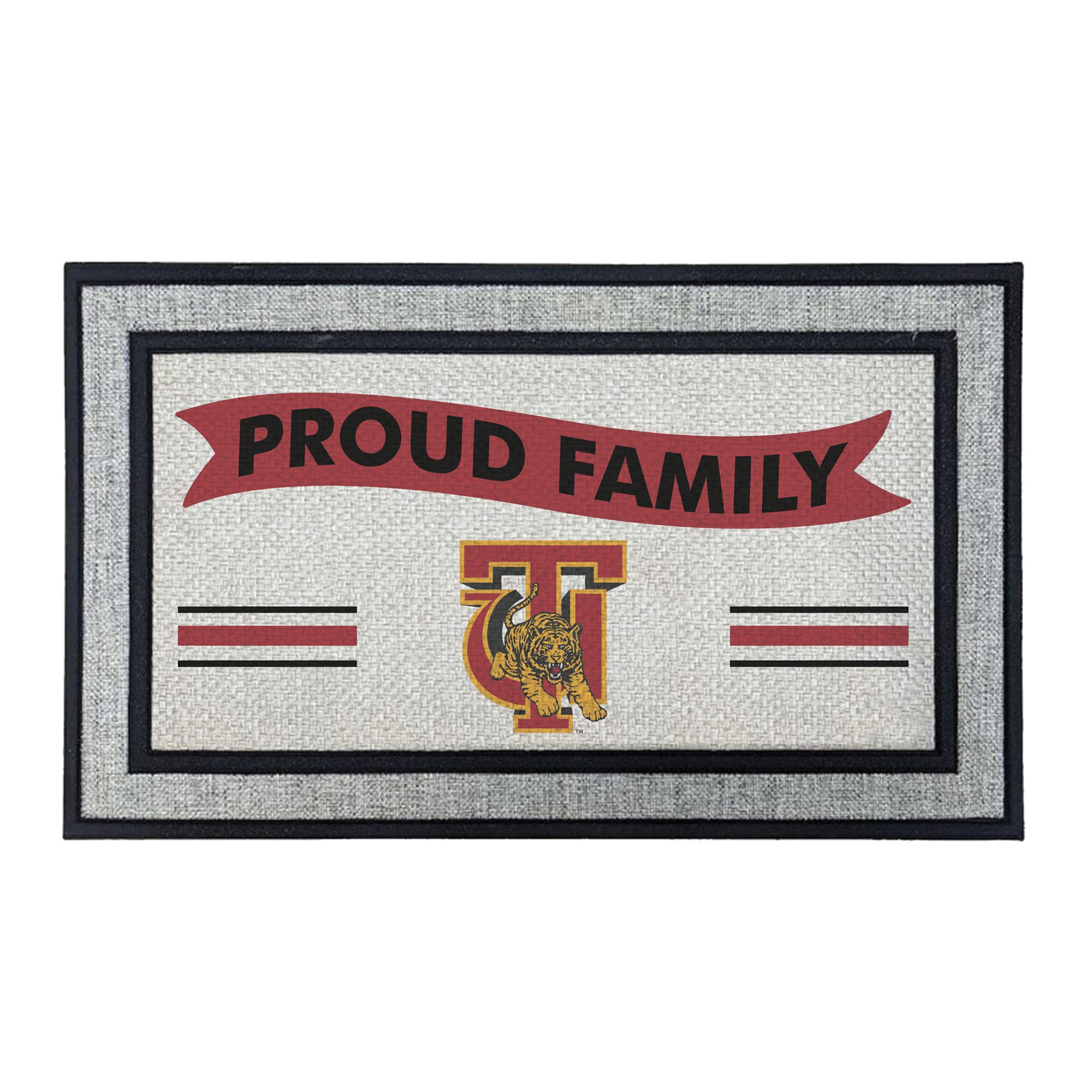 Jardine Tuskegee Golden Tigers 18" x 30" Proud Family Doormat
