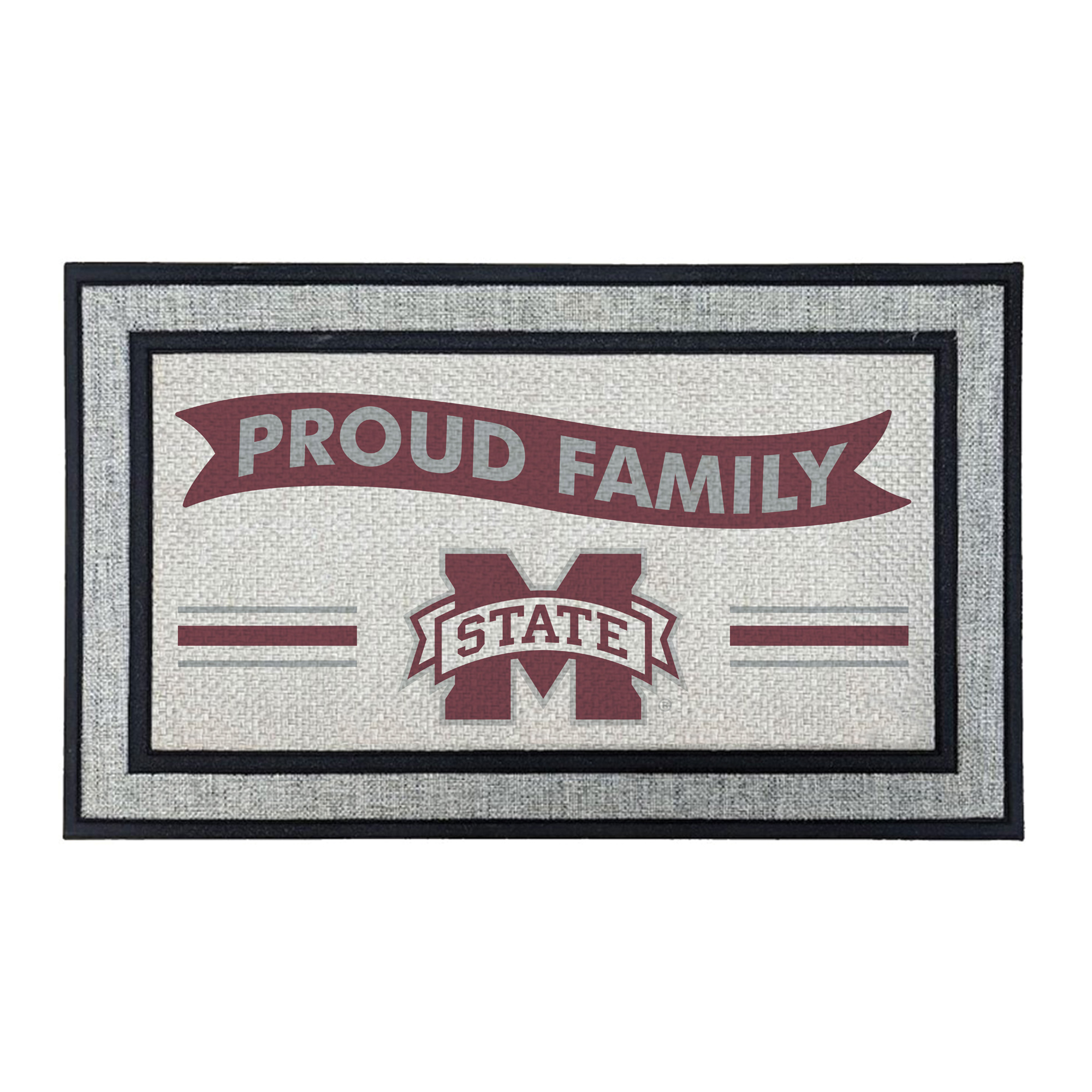 Jardine Mississippi State Bulldogs 18" x 30" Proud Family Doormat