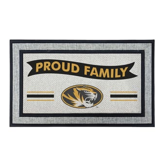Jardine Missouri Tigers 18" x 30" Proud Family Doormat