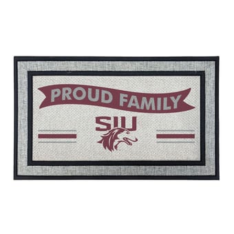 Jardine Southern Illinois Salukis 18" x 30" Proud Family Doormat