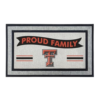 Jardine Texas Tech Red Raiders 18" x 30" Proud Family Doormat