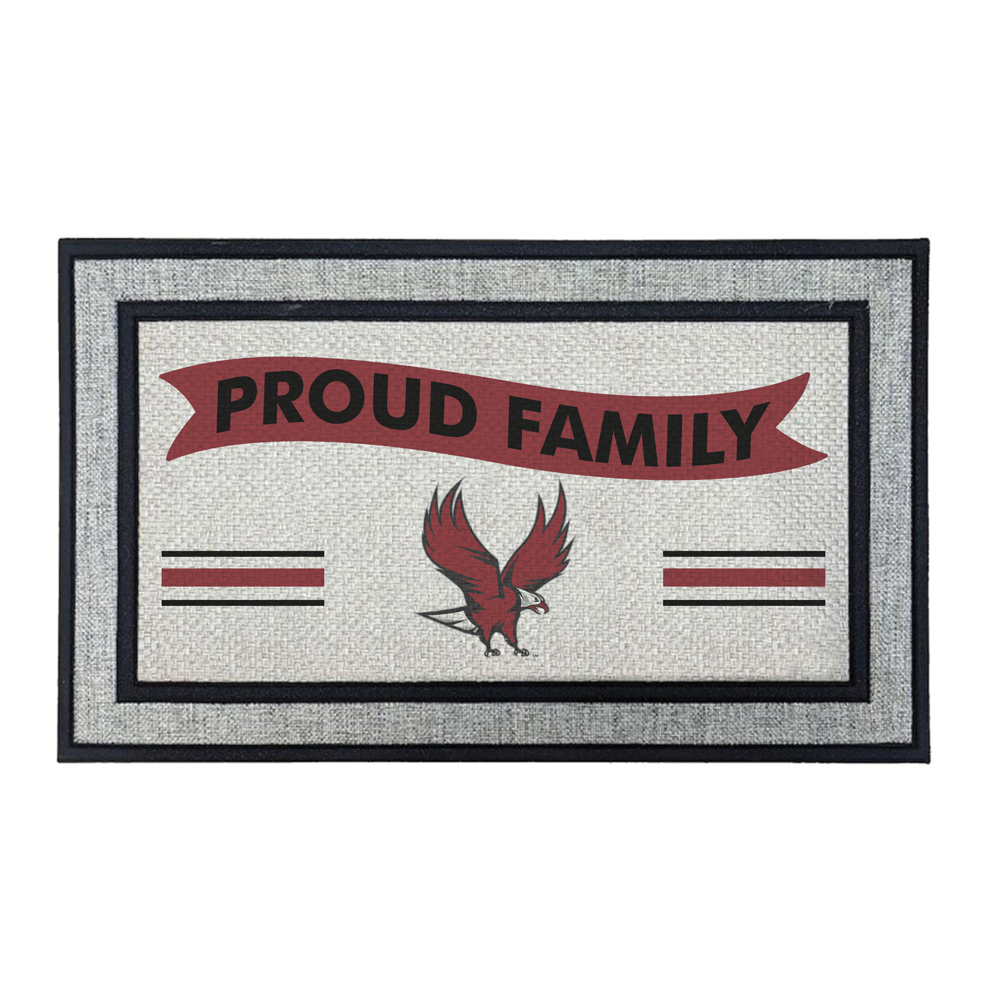Jardine North Carolina Central Eagles 18" x 30" Proud Family Doormat