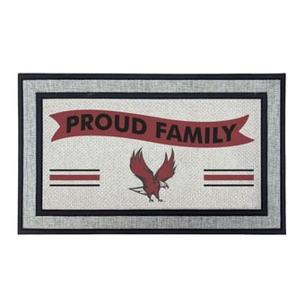 Jardine North Carolina Central Eagles 18" x 30" Proud Family Doormat