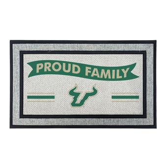 Jardine South Florida Bulls 18" x 30" Proud Family Doormat