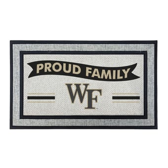 Jardine Wake Forest Demon Deacons 18" x 30" Proud Family Doormat