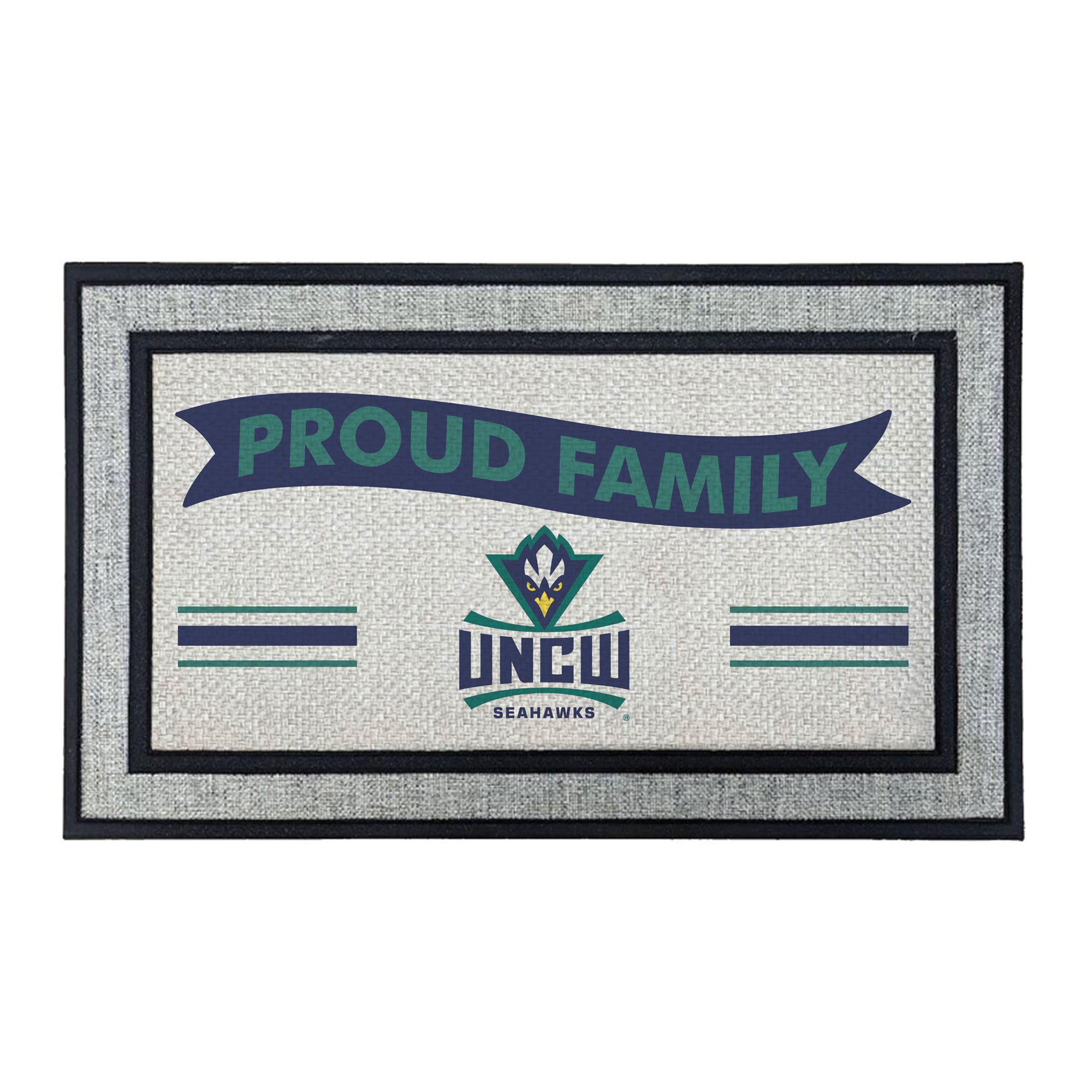Jardine UNC Wilmington Seahawks 18" x 30" Proud Family Doormat