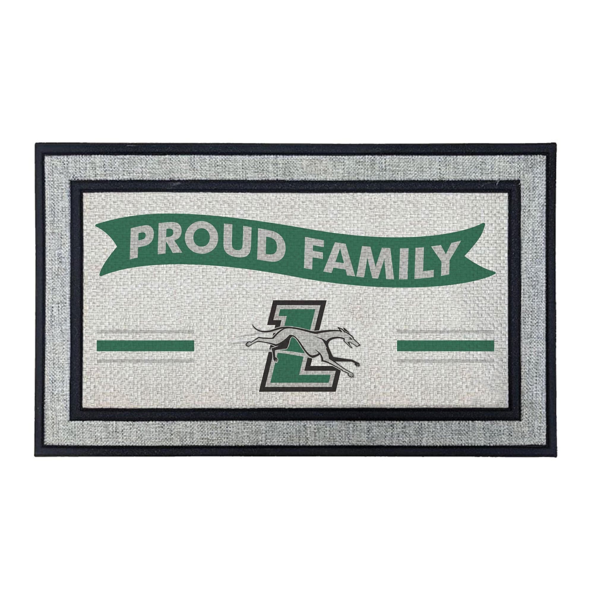 Jardine Loyola Greyhounds 18" x 30" Proud Family Doormat