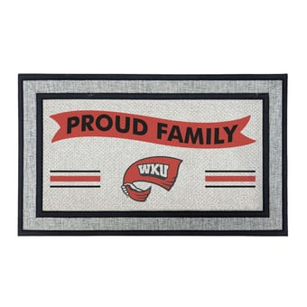 Jardine Western Kentucky Hilltoppers 18" x 30" Proud Family Doormat