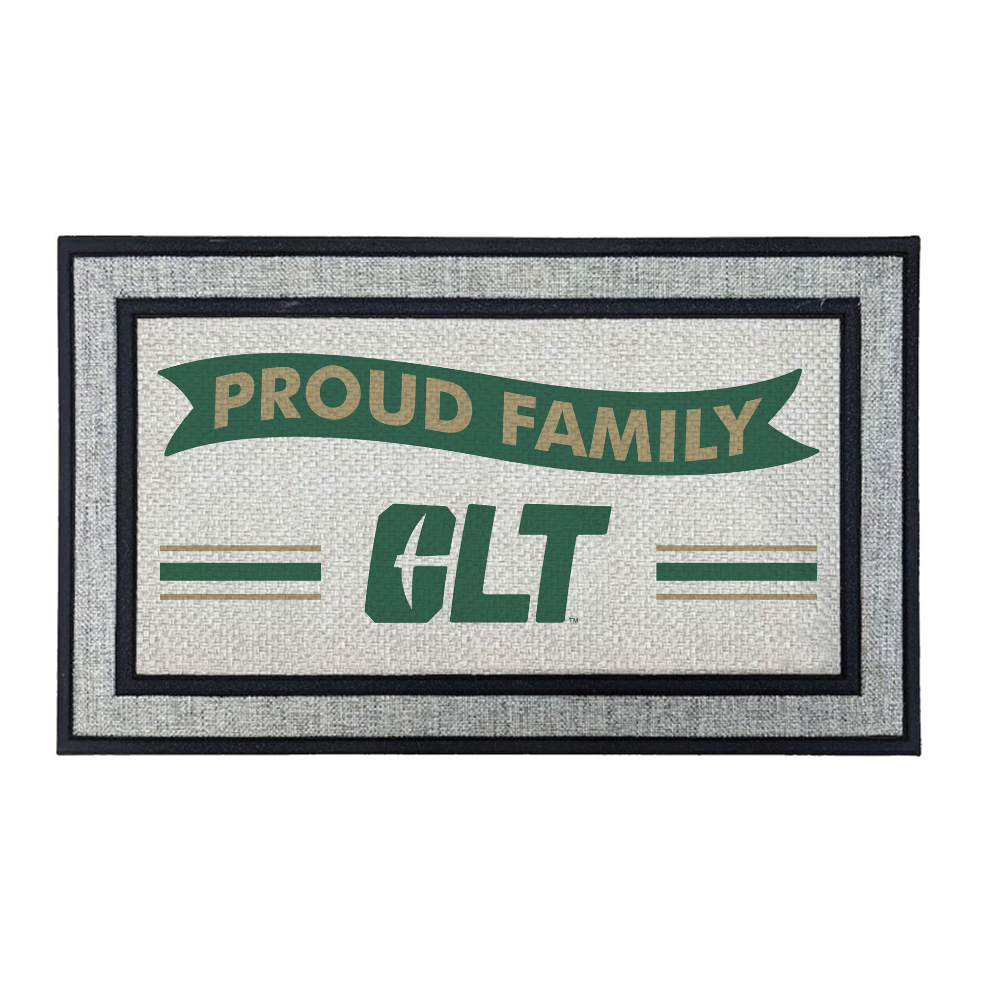 Jardine Charlotte 49ers 18" x 30" Proud Family Doormat