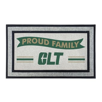 Jardine Charlotte 49ers 18" x 30" Proud Family Doormat