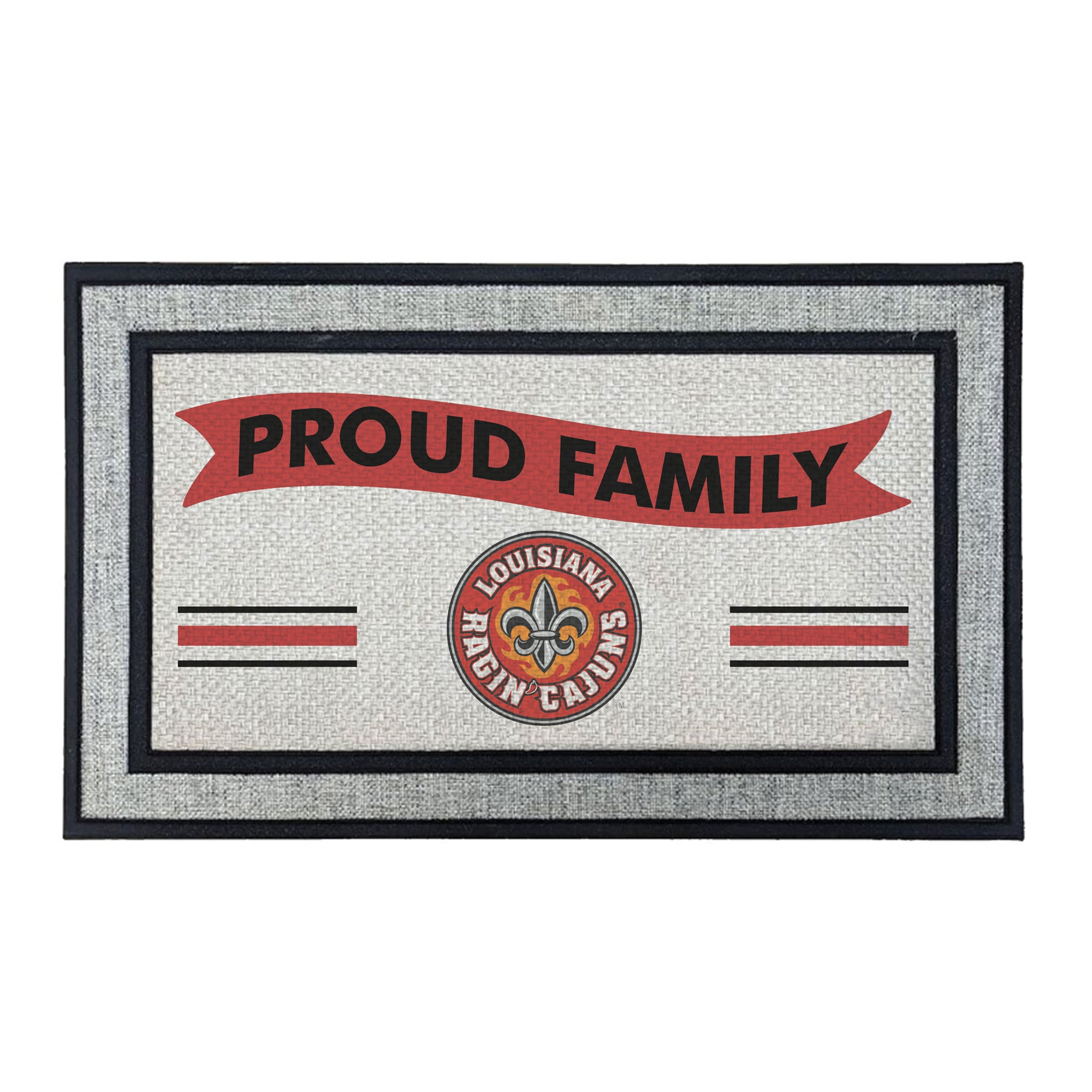 Jardine Louisiana Ragin' Cajuns 18" x 30" Proud Family Doormat