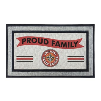 Jardine Louisiana Ragin' Cajuns 18" x 30" Proud Family Doormat