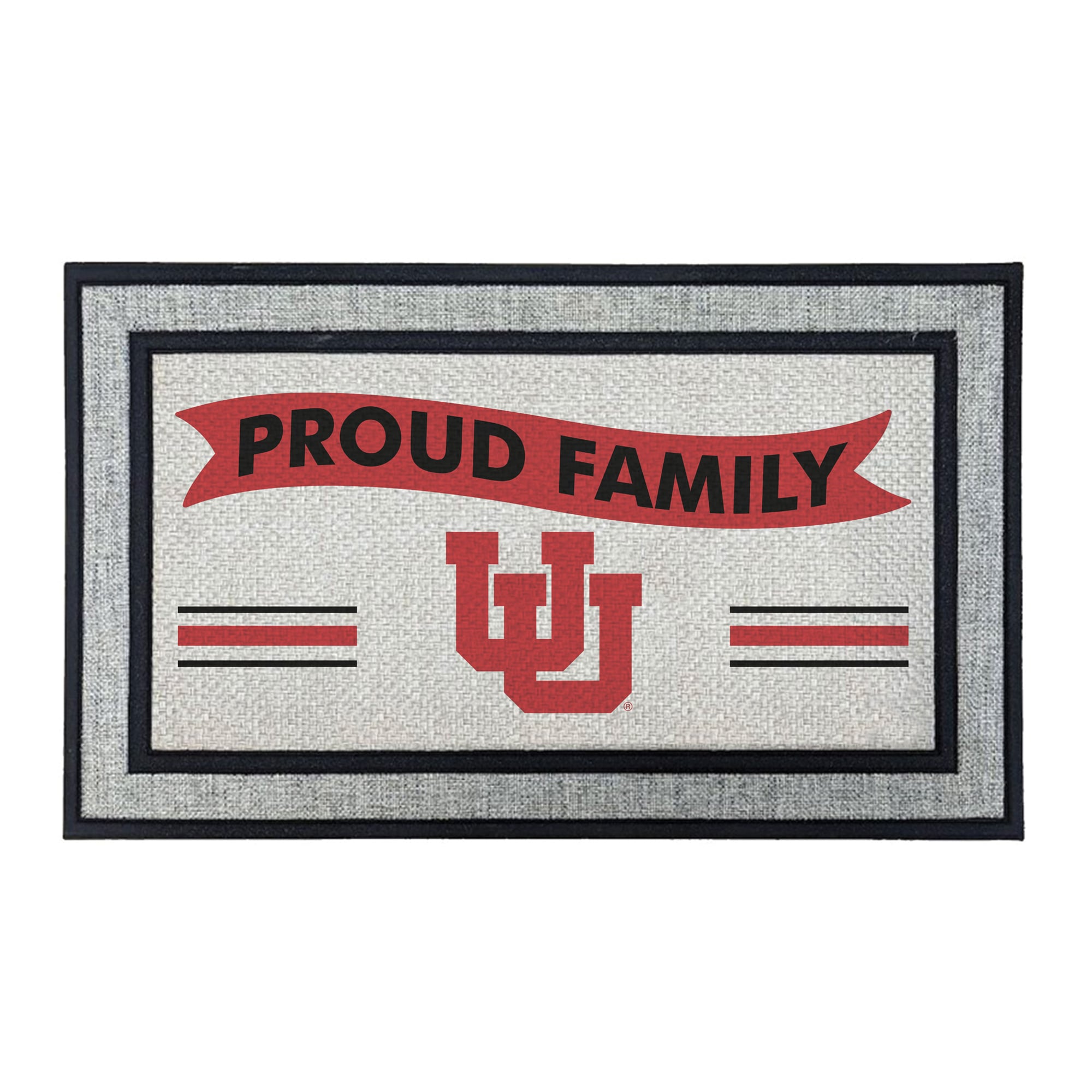 Jardine Utah Utes 18" x 30" Proud Family Doormat