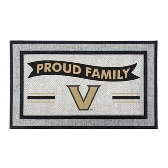 Jardine Vanderbilt Commodores 18" x 30" Proud Family Doormat