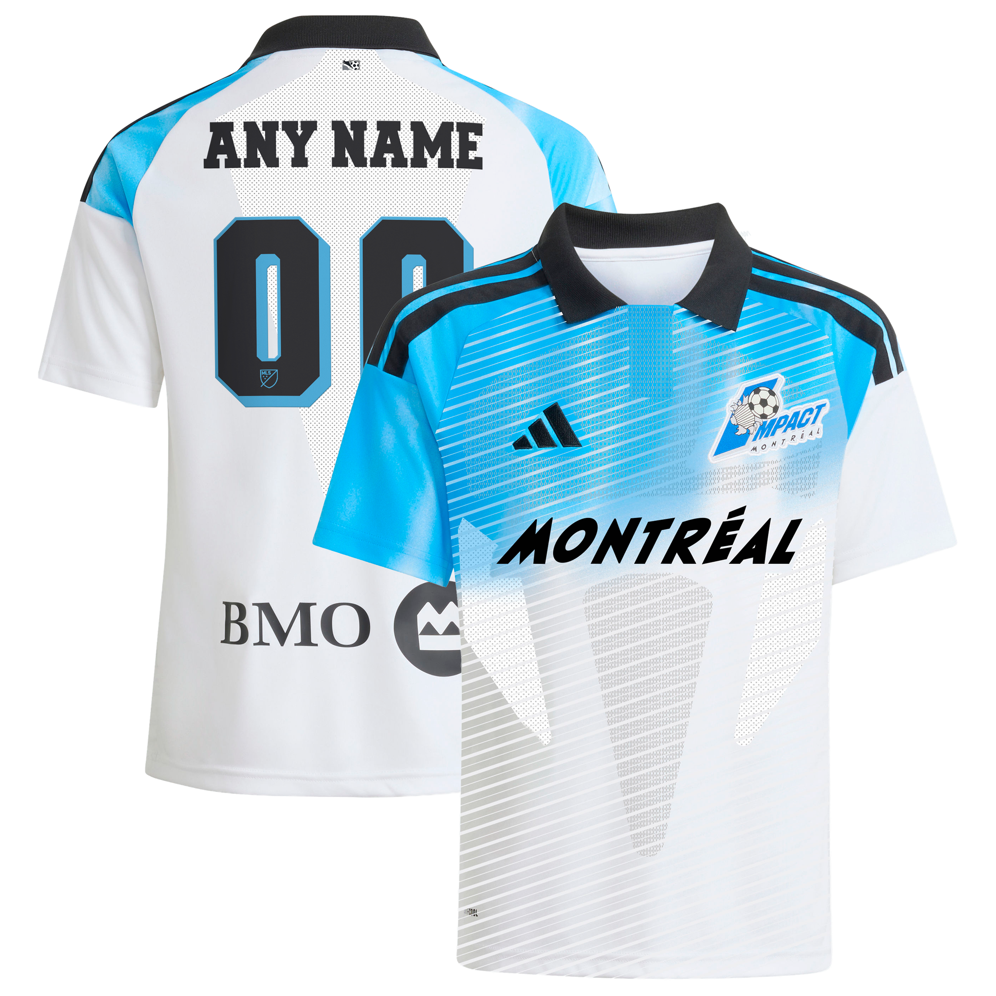 Youth adidas  White CF Montreal 2026 Archive Replica Custom Jersey