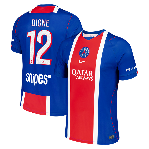 Maillot Domicile Stadium PSG Nike 26/27 avec flocage Digne 12