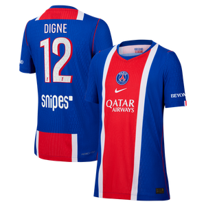 Maillot Domicile Match PSG Nike Aero-FIT 26/27 - Enfant avec flocage Digne 12, vue 1