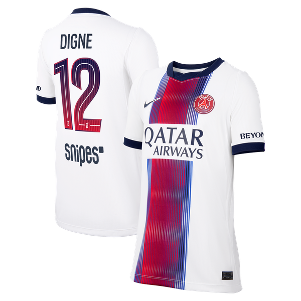 Maillot Extérieur Stadium PSG Nike 26/27 - Enfant avec flocage Digne 12