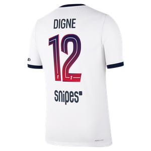 Maillot Extérieur Match PSG Nike Aero-FIT 26/27 avec flocage Digne 12, vue 4