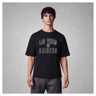 Men's Levelwear Black Las Vegas Raiders Luxe Moment Stronghold Knit T-Shirt