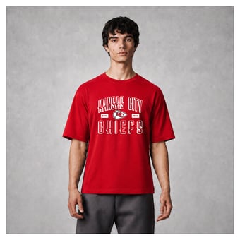 Men's Levelwear Red Kansas City Chiefs Luxe Moment Stronghold Knit T-Shirt