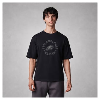 Men's Levelwear Black Philadelphia Eagles Luxe Moment Pivot Knit T-Shirt