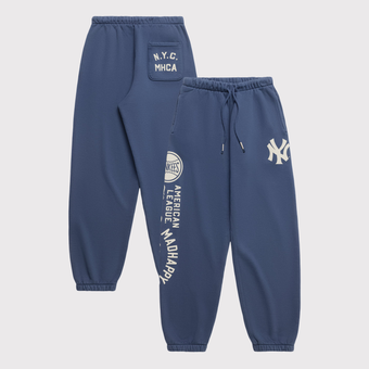 Unisex Madhappy Navy New York Yankees MHCA Fleece Sweatpants