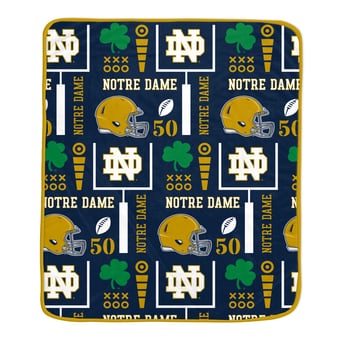 "Pegasus Notre Dame Fighting Irish Team Spirit 60"" x 70"" Ultra Soft Blanket"