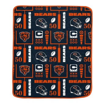 Pegasus Chicago Bears Team Spirit 60" x 70" Ultra Soft Blanket