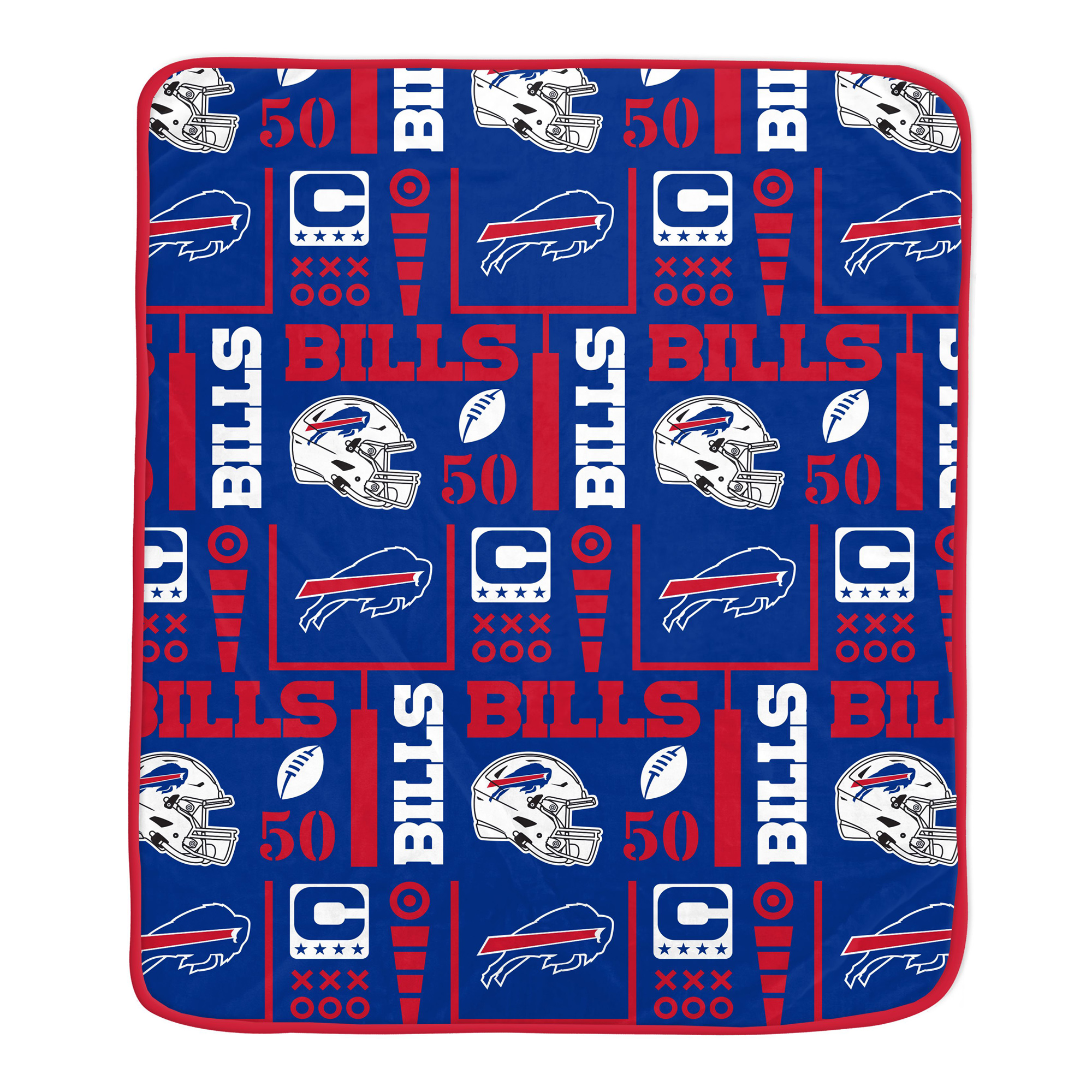 Pegasus Buffalo Bills Team Spirit 60" x 70" Ultra Soft Blanket